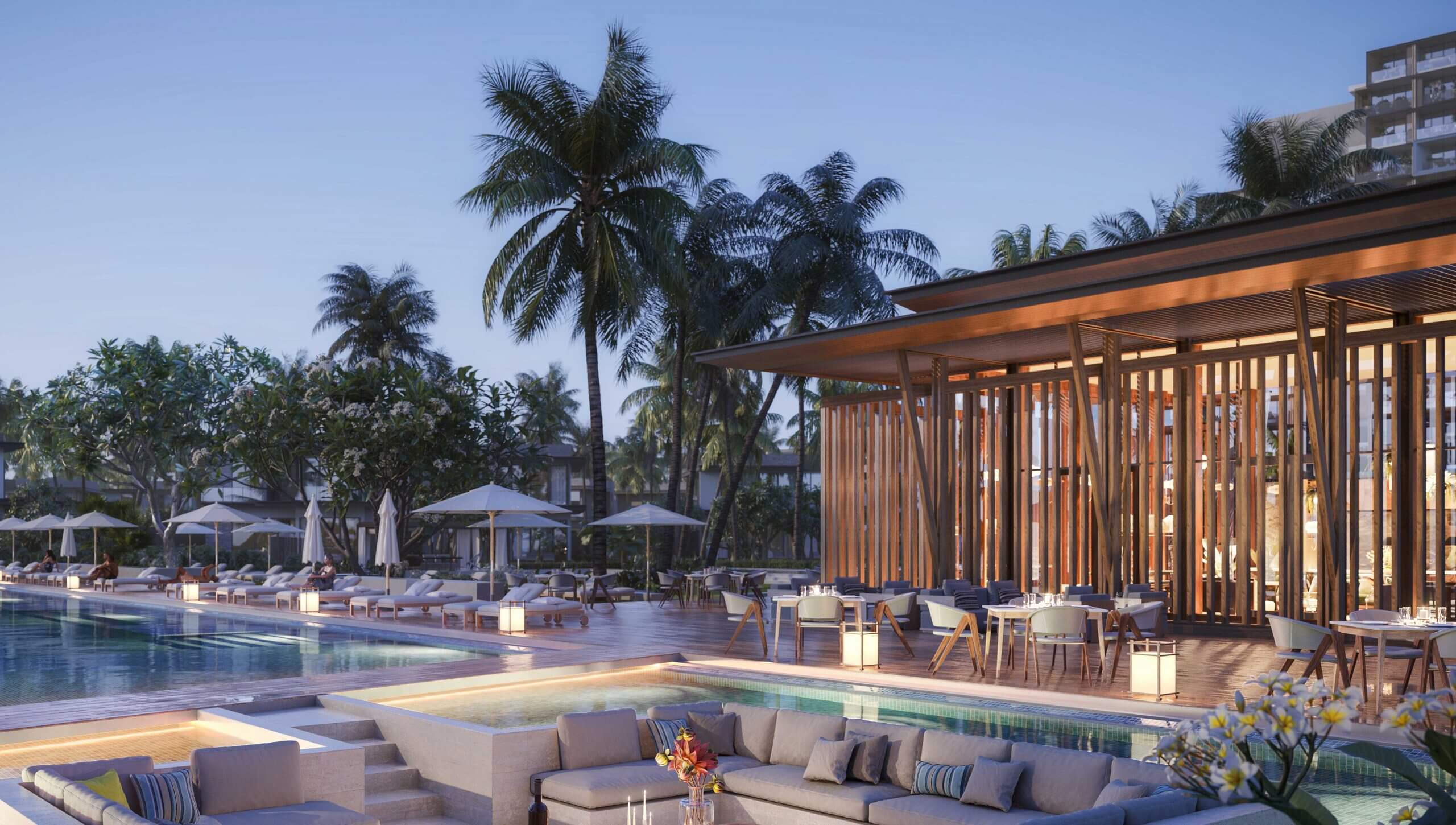 Nhà hàng ngoài mặt biển