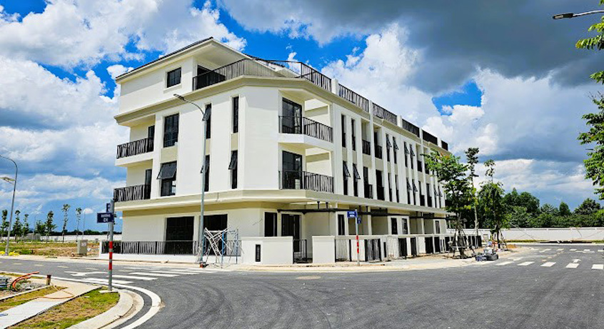 Mặt bằng Nhà phố liền kề lớn tầng 3