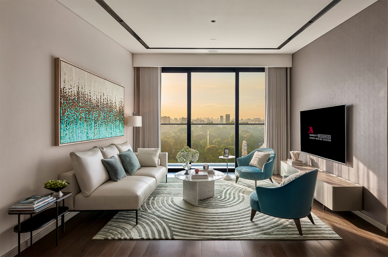 Tầm view đắt giá hướng Thảo Cầm Viên của các căn hộ Marriott Residences phiên bản đặc biệt